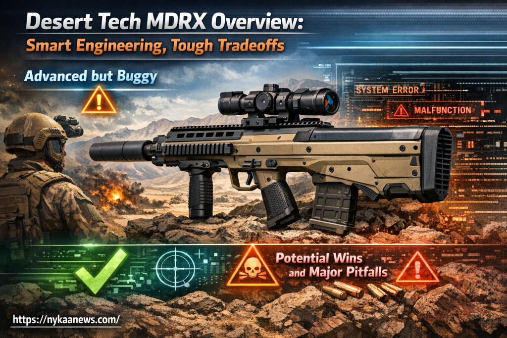 Desert Tech MDRX Overview Smart Engineering, Tough Tradeoffs